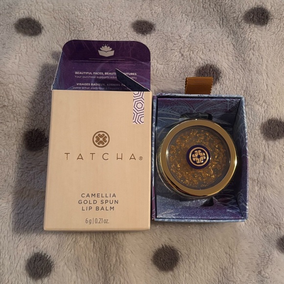 Tatcha Other - Tatcha Gold Spun Lip Balm